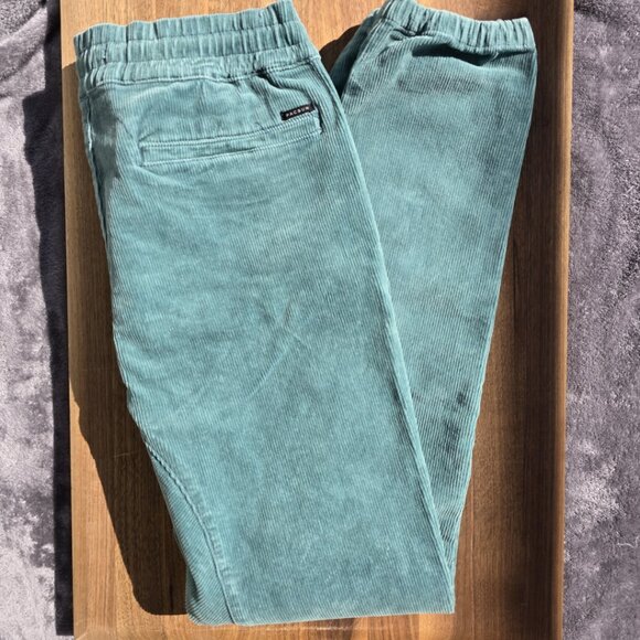 NWT • PacSun Men’s Corduroy Jogger Pants • Green • Medium - Picture 4 of 6